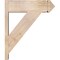 Ekena Millwork Traditional Smooth Arts and Crafts Outlooker, Douglas Fir, 7 1/2"W x 24"D x 28"H OUT08X24X28TRA03SDF - alternate 4